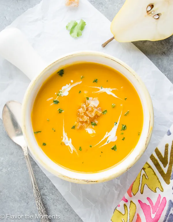 Pear And Butternut Bisque