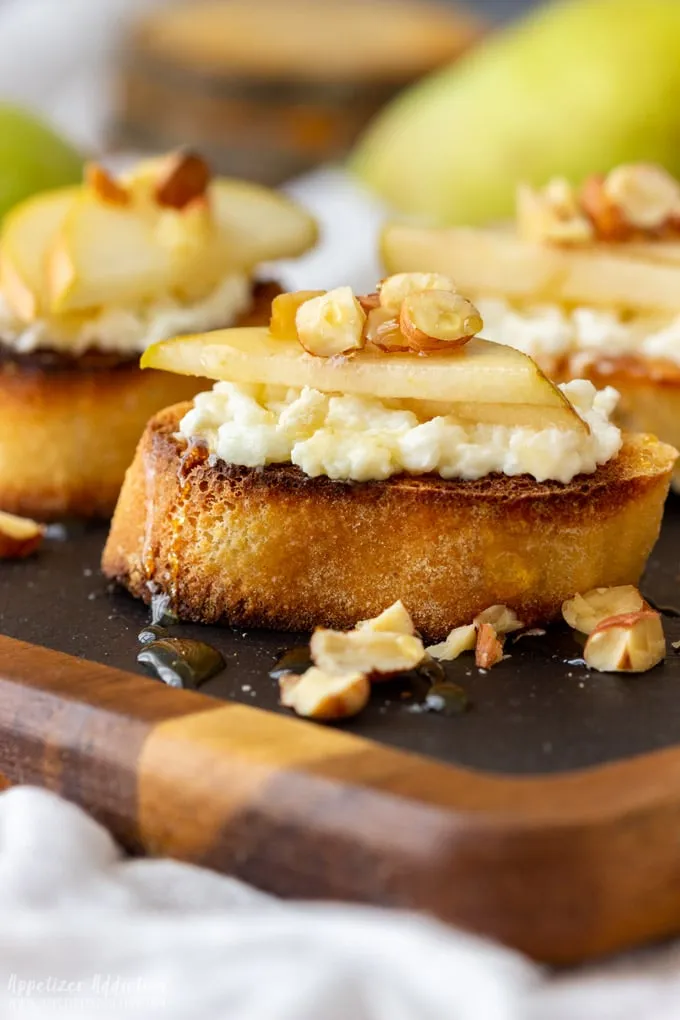 Pear And Cheese Toast