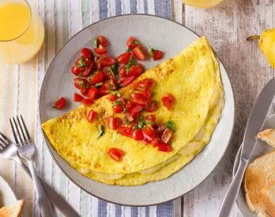 Pear And Gruyere Omelet