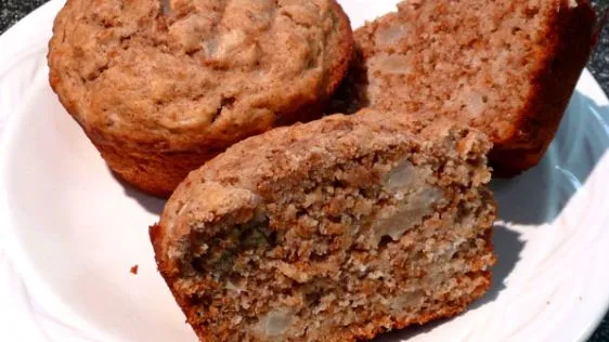 Pear Bran Muffins