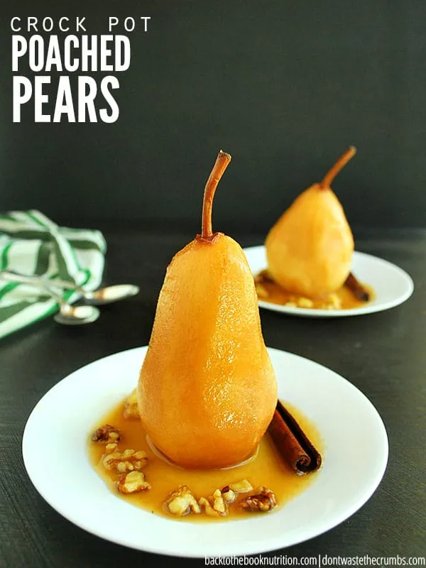 Pears And Pineapple Poached In