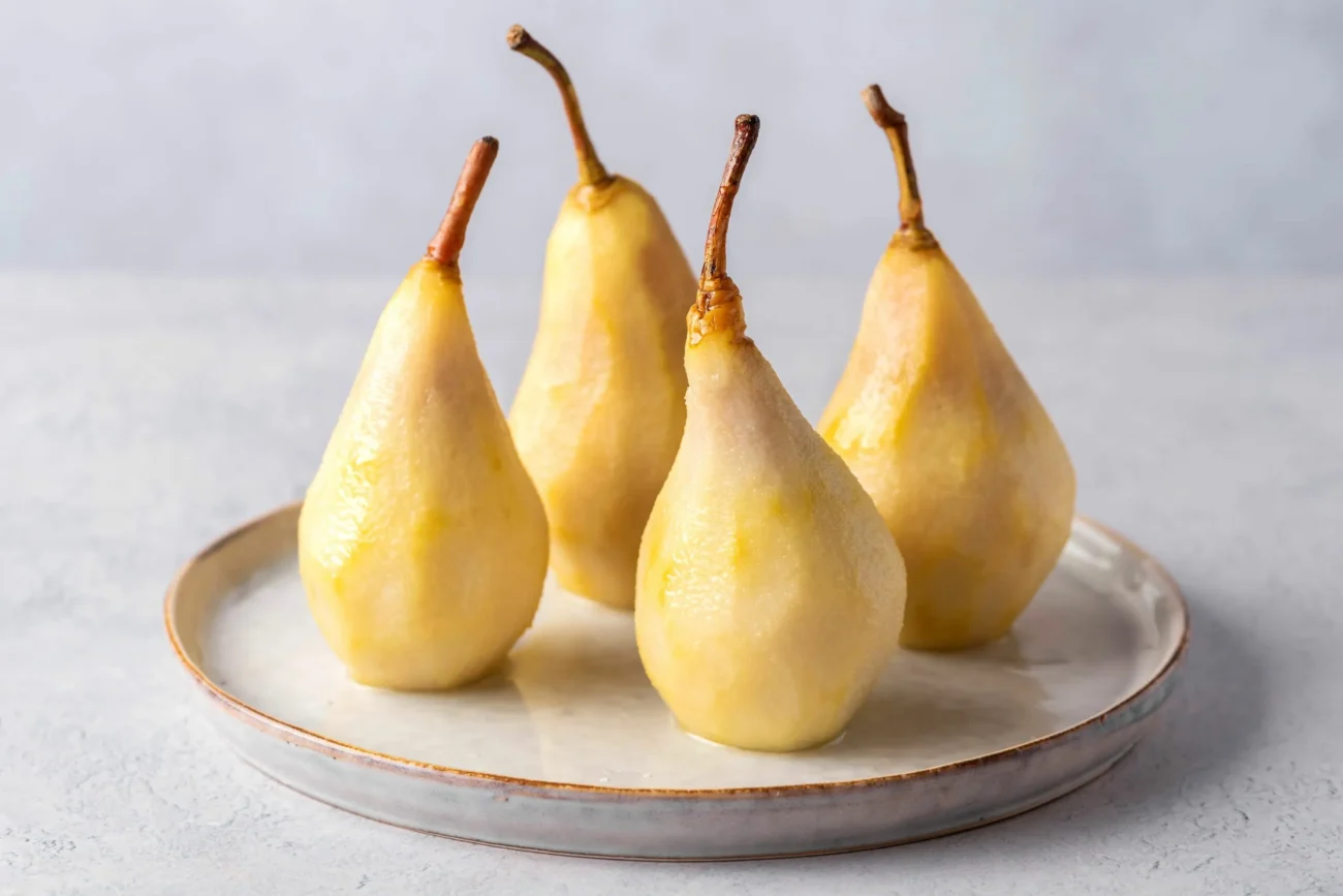 Pears In White Wine