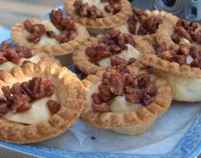 Pecan Brie Tarts