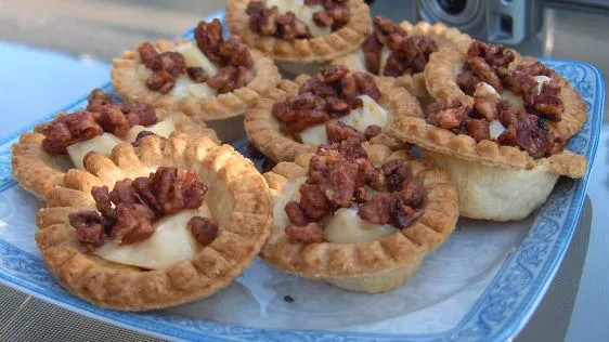 Pecan Brie Tarts