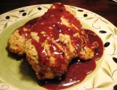 Pecan Crusted Chicken With Raspberry Sauce