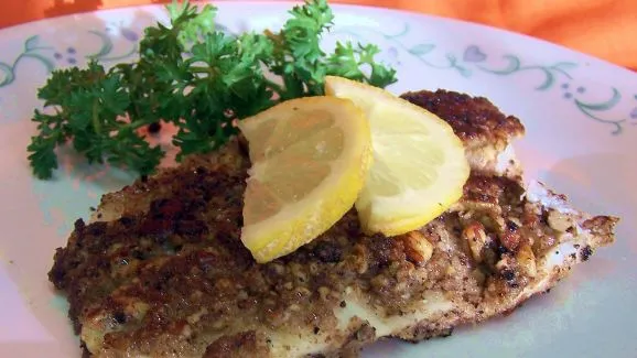 Pecan-Crusted Tilapia