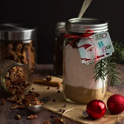 Pecan Sandies Cookies Gift Mix In A Jar