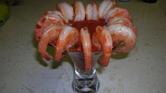 Peel And Eat Shrimp With Spicy Cocktail Sauce