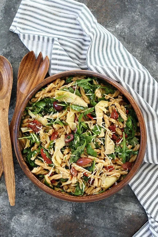 Penne Arugula Salad With Sun Dried Tomatoes