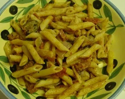 Penne Pasta With Tomatoes