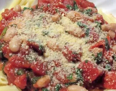 Penne With Cannellini Beans