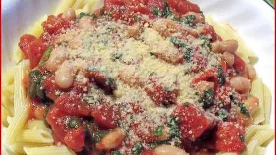 Penne With Cannellini Beans