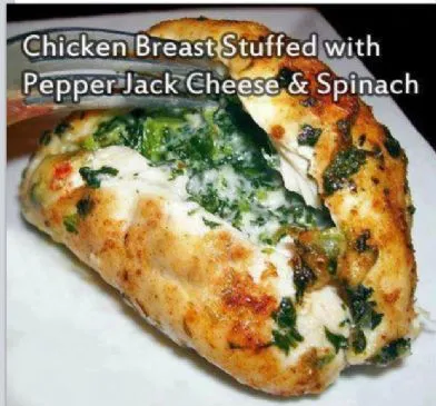 Pepper Jack Stuffed Chicken