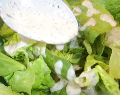 Pepper Parmesan Salad Dressing