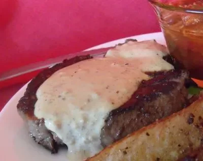 Peppercorn Cream Beef Tenderloin