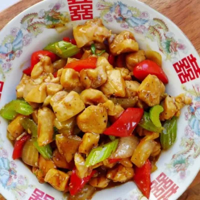 Peppered Chicken Or Pork Stir Fry