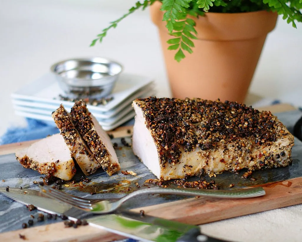 Peppered Pork Tenderloin