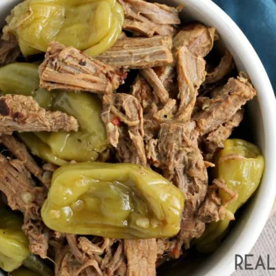 Pepperoncini And Shredded Beef