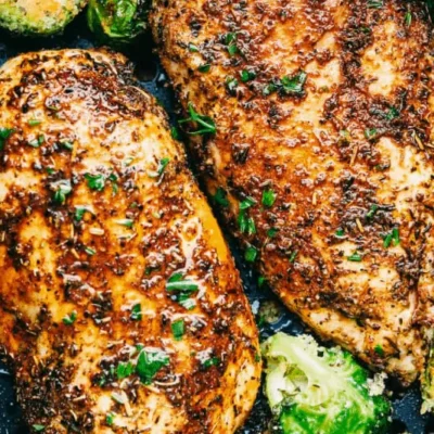 Perfect Air Fryer Chicken Breast  No Breading!