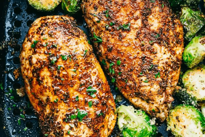 Perfect Air Fryer Chicken Breast  No Breading!