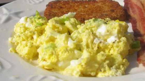 Perfect Microwaved Scrambled Eggs