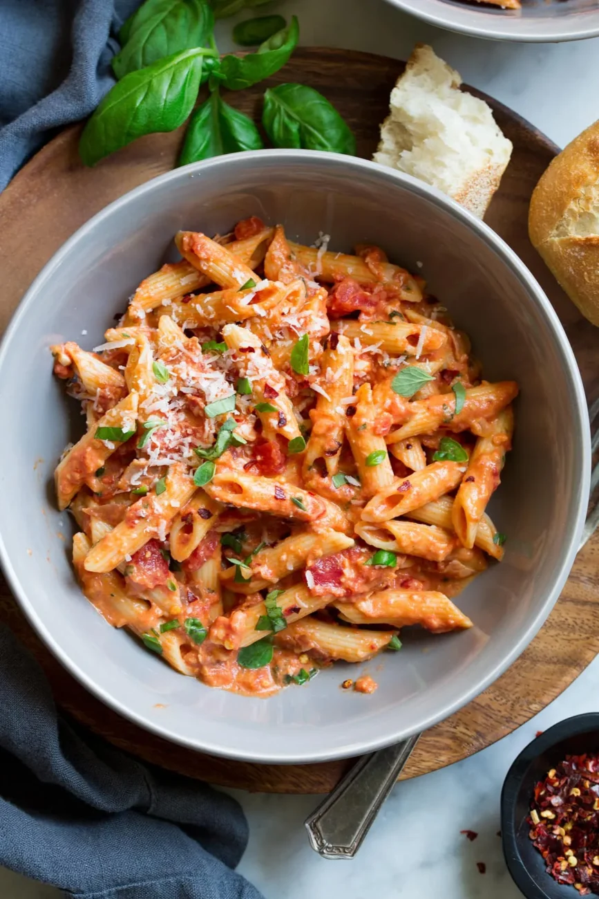 Perfect Vodka Sauce With Prosciutto