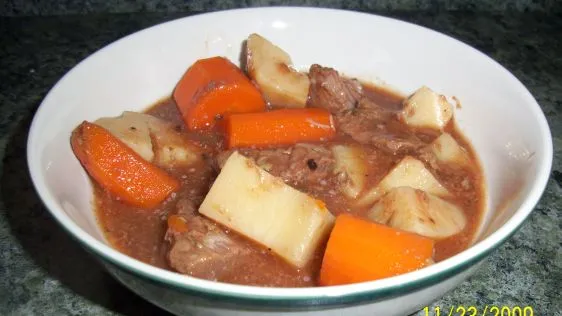 Perfect for slow cooker. Start in the morning and when you get home from work