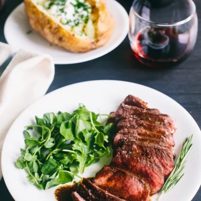 Perfectly Cooked Sous Vide Flat Iron Steak Recipe