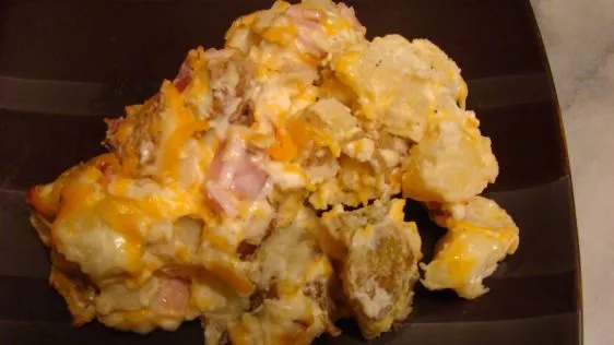 Perfectly Crispy Cheesy Twice-Baked Potato Casserole Recipe