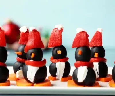 Perky Olive Penguins