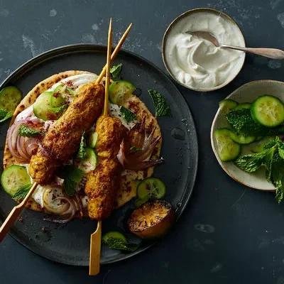 Persian Turkey Kofta Kebabs