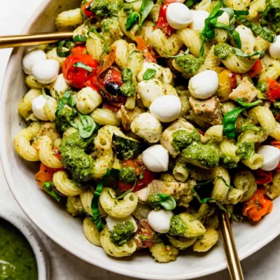 Pesto Butter For Vegetables And Pasta