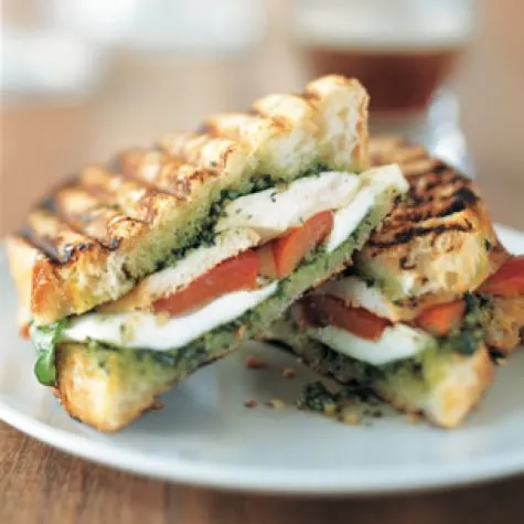 Pesto Chicken And Arugula Panini