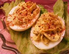 Pesto Deviled Eggs