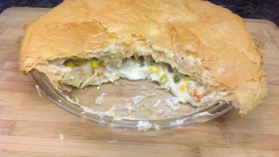 Phyllo Chicken Pot Pie From Frozen Phyllo