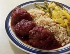 Picante Cranberry Meatballs