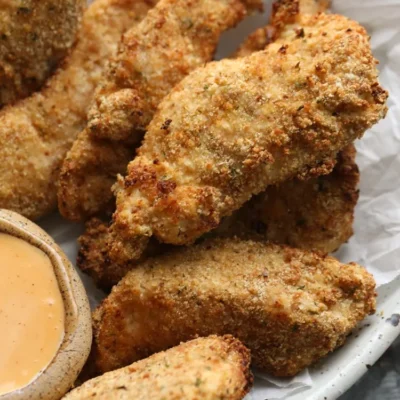 Pickle-Brined Baked Chicken Tenders