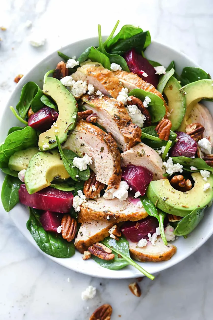 Pickled Beet Salad With Avocado