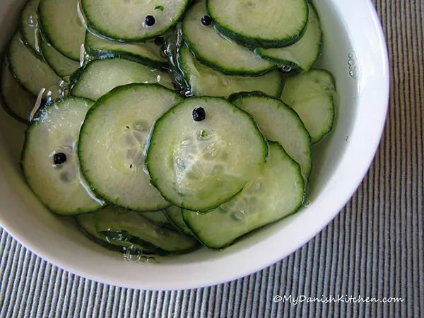 Pickled Cucumber Salad Agurkesalat