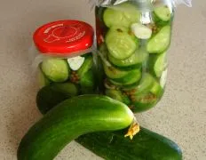 Pickled Lebanese Cucumber