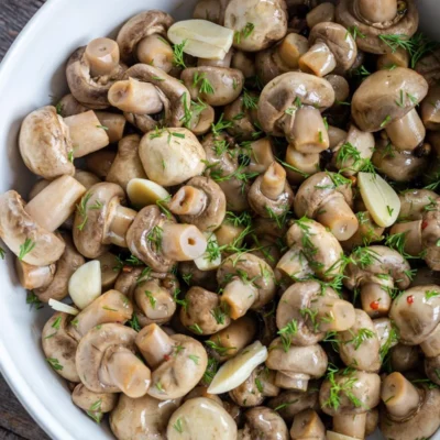 Pickled Mushrooms Canned