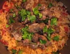 Pilaf With Chicken Livers