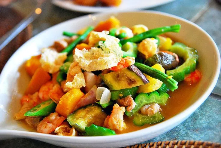 Pinakbet Filipino Meat Veggie Stew With