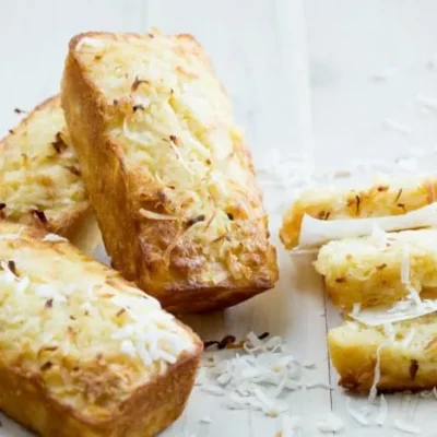 Pineapple And Coconut Bread Loaf