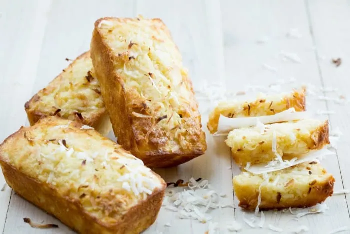 Pineapple And Coconut Bread Loaf