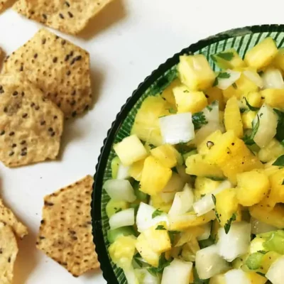 Pineapple And Coriander Salsa