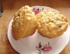 Pineapple Carrot Raisin Muffins