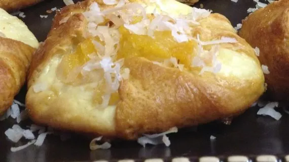 Pineapple Cheesecake Danish