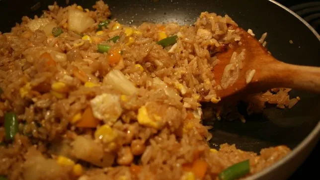 Pineapple Fried Rice From Cooked