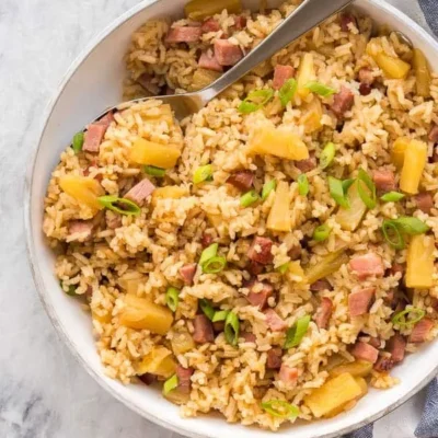 Pineapple Ham Casserole